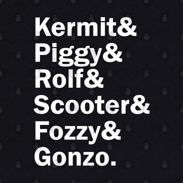 Funny Names x The Muppets by muckychris